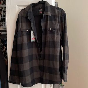 Mens large wrangler heavy flannel
